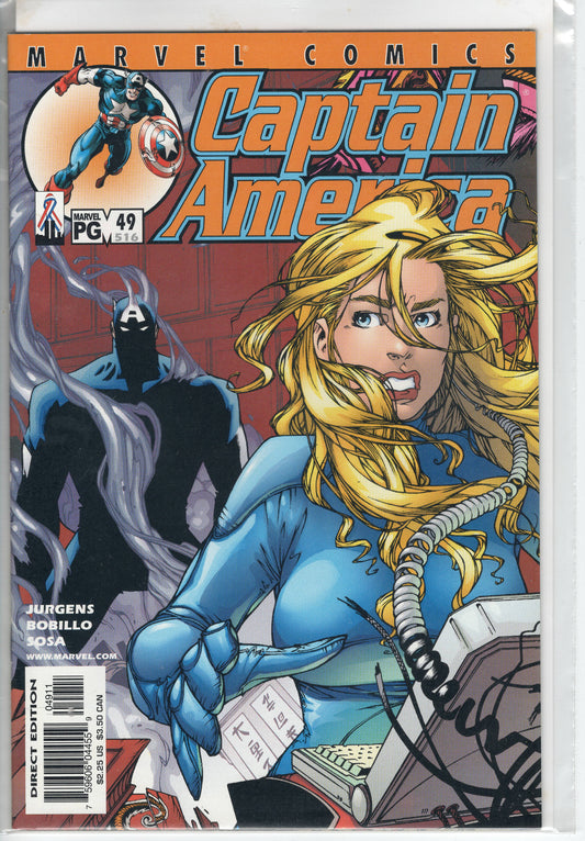 Pre-Owned - Captain America #49 (516)  (January 2002)