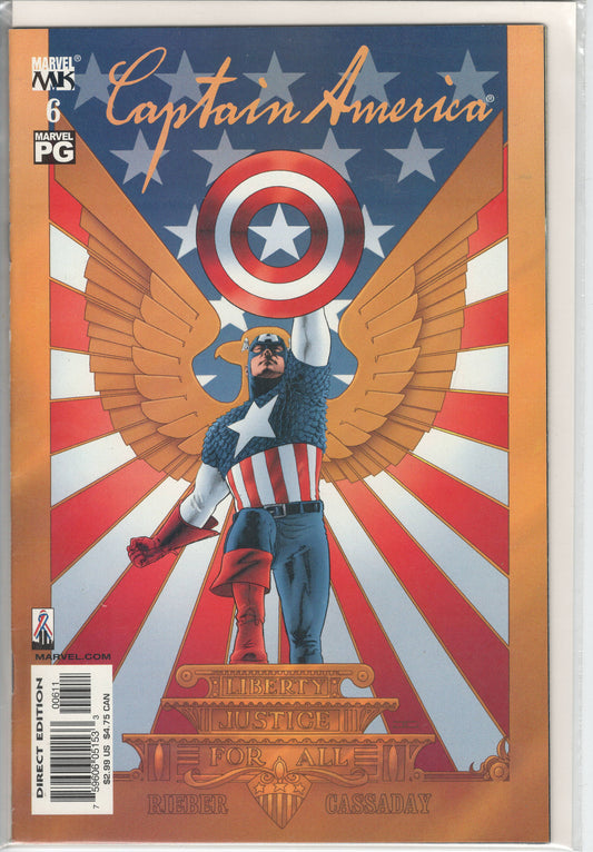 Pre-Owned - Captain America #6  (December 2002)