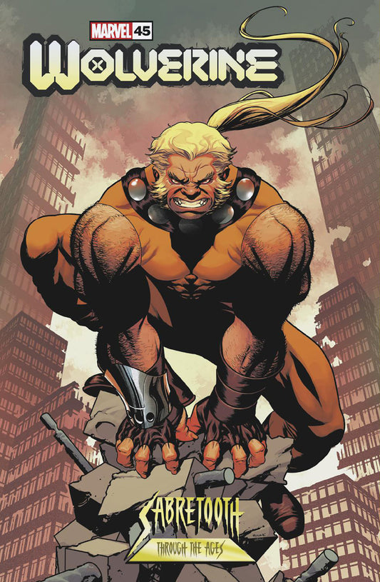 WOLVERINE #45 MIKE MCKONE SABRETOOTH VARIANT