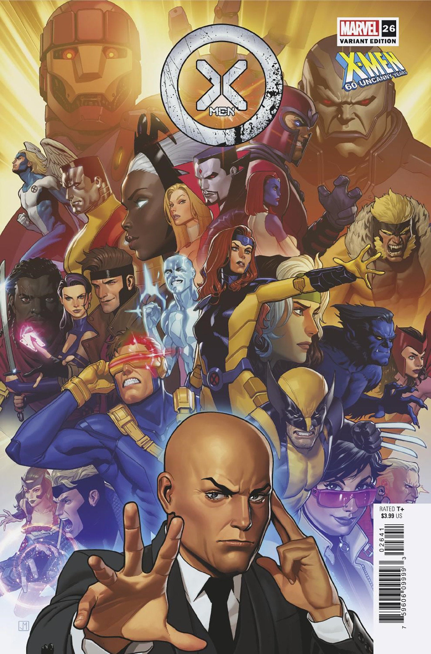 X-MEN 26 JORGE MOLINA X-MEN 60TH VARIANT [FALL]