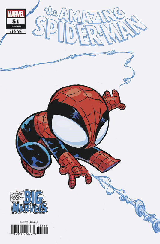 AMAZING SPIDER-MAN #51 SKOTTIE YOUNG&#039;S BIG MARVEL VARIANT