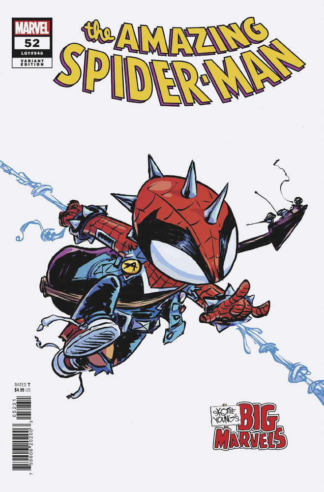 AMAZING SPIDER-MAN #52 SKOTTIE YOUNG&#039;S BIG MARVEL VARIANT - Comics - Image - Pop Weasel