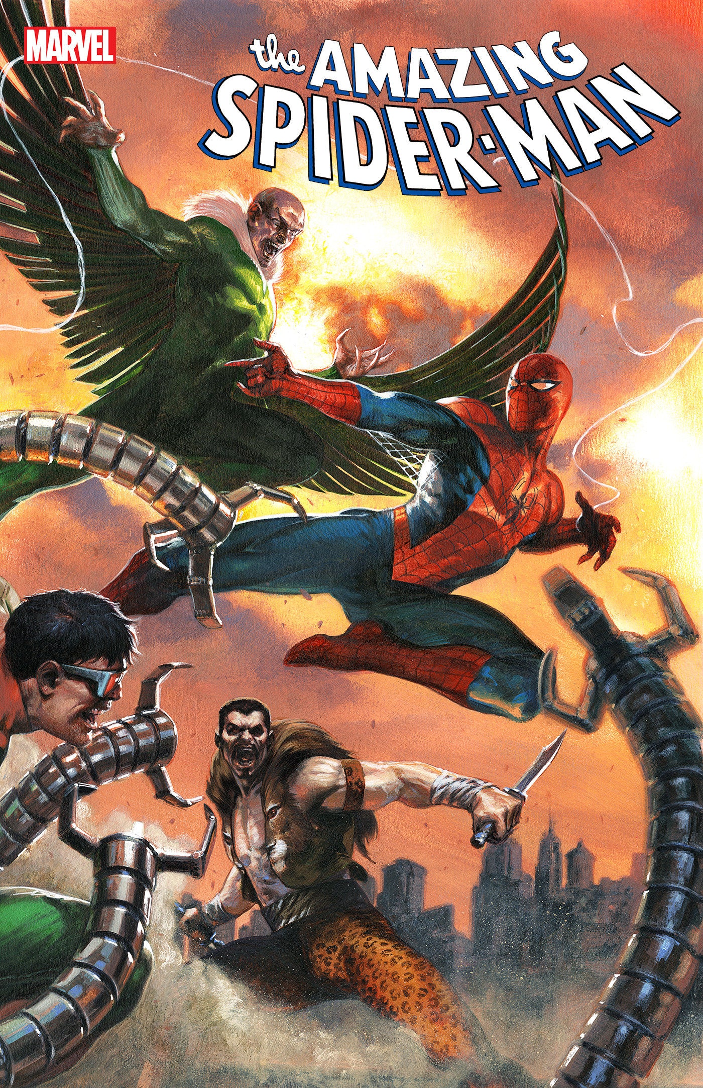 AMAZING SPIDER-MAN #54 GABRIELE DELL&#039;OTTO CONNECTING VARIANT