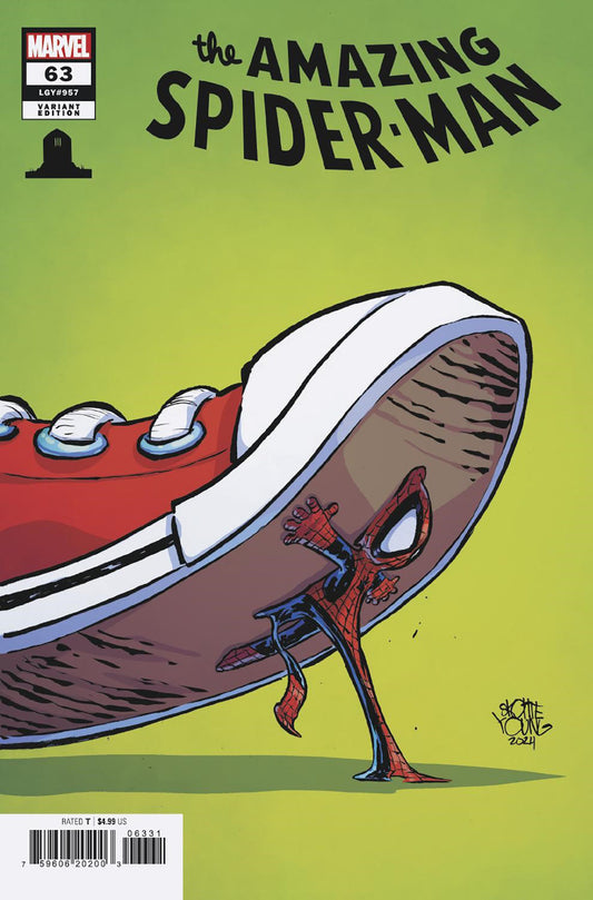 AMAZING SPIDER-MAN #63 SKOTTIE YOUNG 8 DEATHS OF SPIDER-MAN VARIANT image