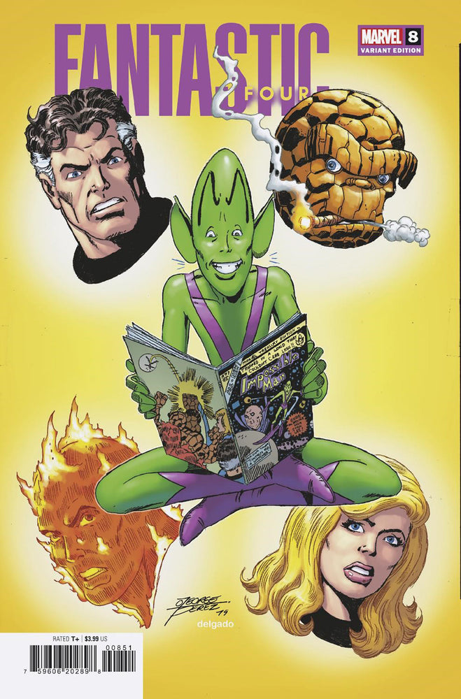 FANTASTIC FOUR 8 GEORGE PEREZ VARIANT - Comics - Image - Pop Weasel