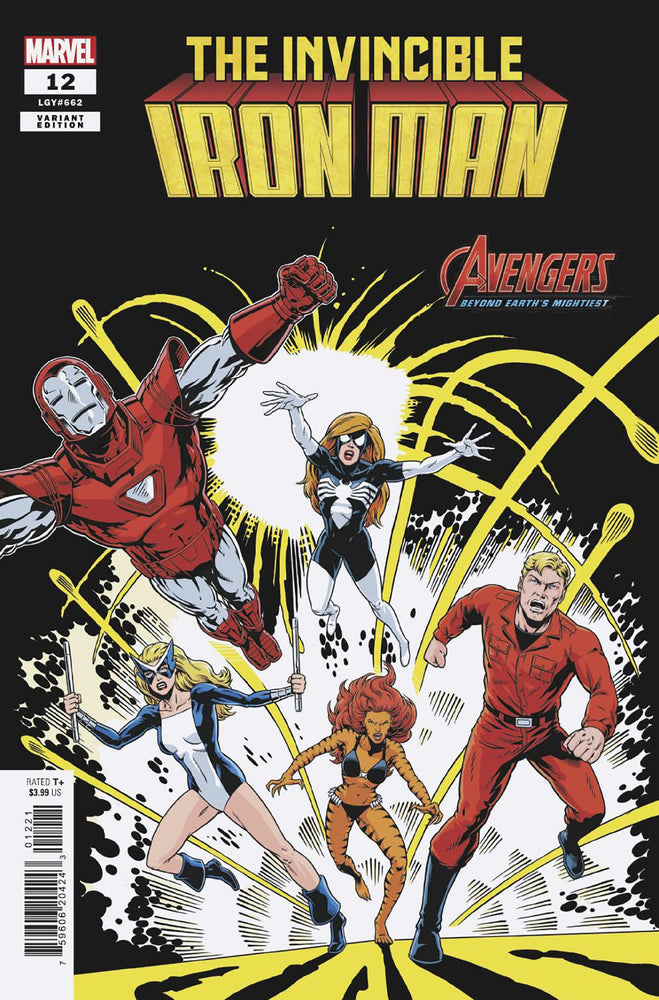 INVINCIBLE IRON MAN 12 JOHN TYLER CHRISTOPHER AVENGERS 60TH VARIANT [FALL] - Comics - Image - Pop Weasel