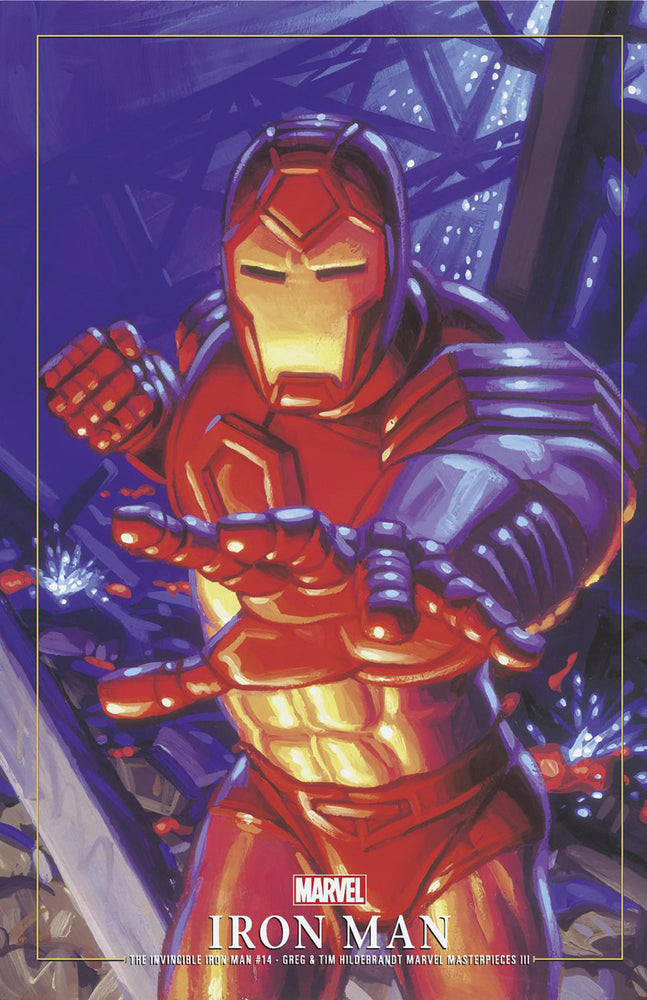 INVINCIBLE IRON MAN 14 GREG AND TIM HILDEBRANDT IRON MAN MARVEL MASTERPIECES III  VARIANT [FHX] - Comics - Image - Pop Weasel