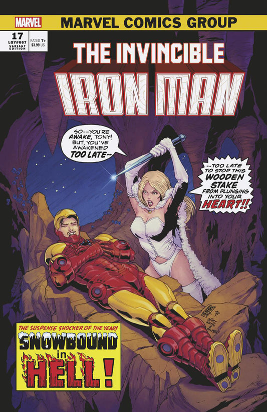 INVINCIBLE IRON MAN #17 GIUSEPPE CAMUNCOLI VAMPIRE VARIANT [FHX]