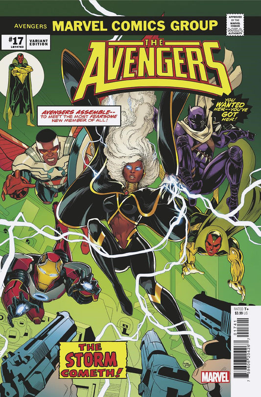 AVENGERS #17 LUCIANO VECCHIO HOMAGE VARIANT [DPWX]