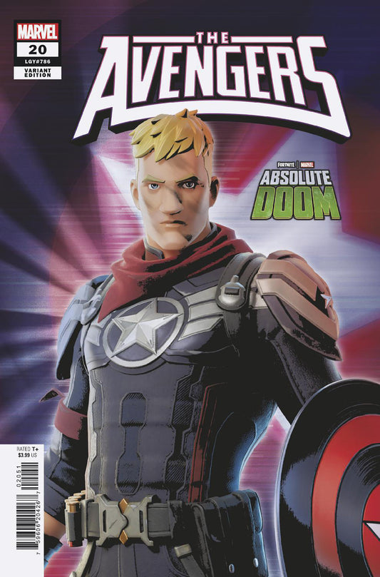 AVENGERS #20 EPIC GAMES MARVEL FORTNITE CAPTAIN JONES VARIANT image