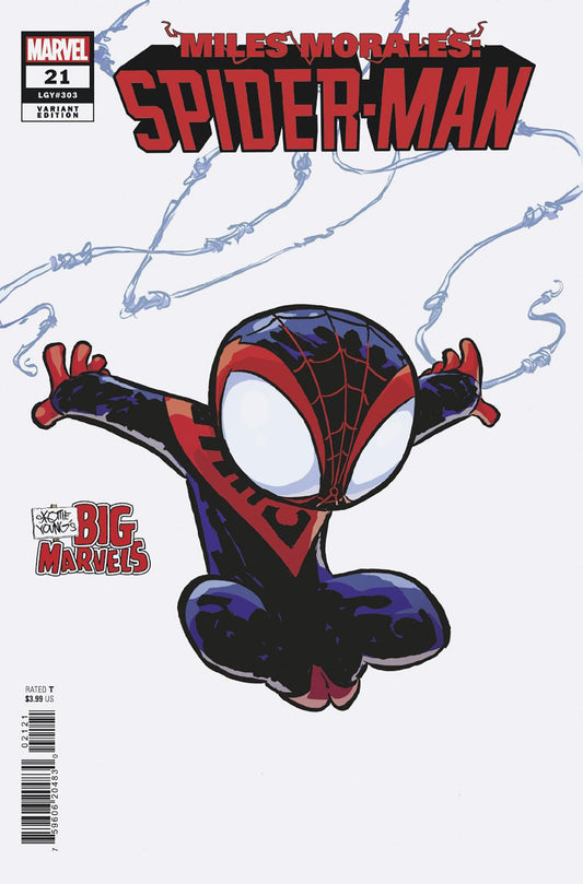 MILES MORALES: SPIDER-MAN #21 SKOTTIE YOUNG&#039;S BIG MARVEL VARIANT [BH]