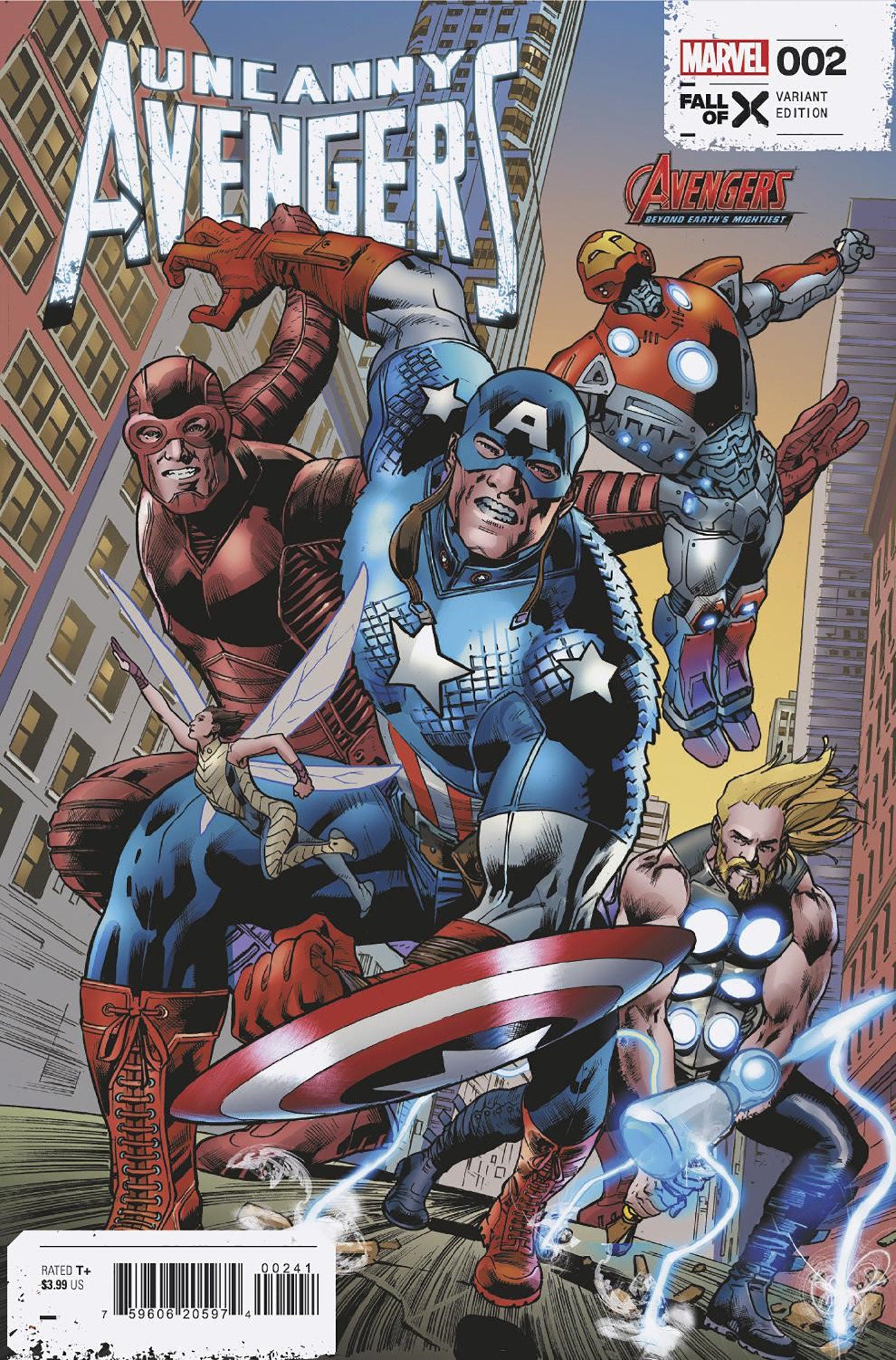 UNCANNY AVENGERS 2 BRYAN HITCH AVENGERS 60TH VARIANT [FALL]