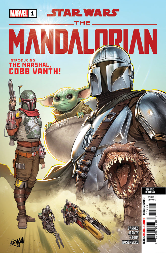 STAR WARS: THE MANDALORIAN SEASON 2 1 DAVID NAKAYAMA 2ND PRINTING VARIANT - Comics - Image - Pop Weasel