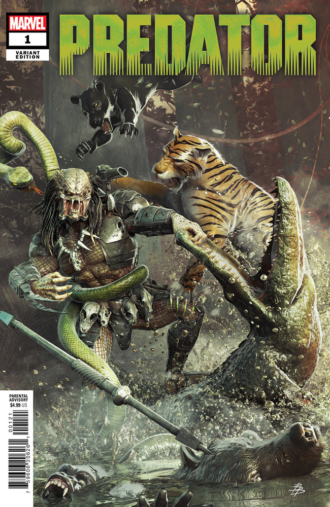 PREDATOR 1 BJORN BARENDS 2ND PRINTING VARIANT - Comics - Image - Pop Weasel