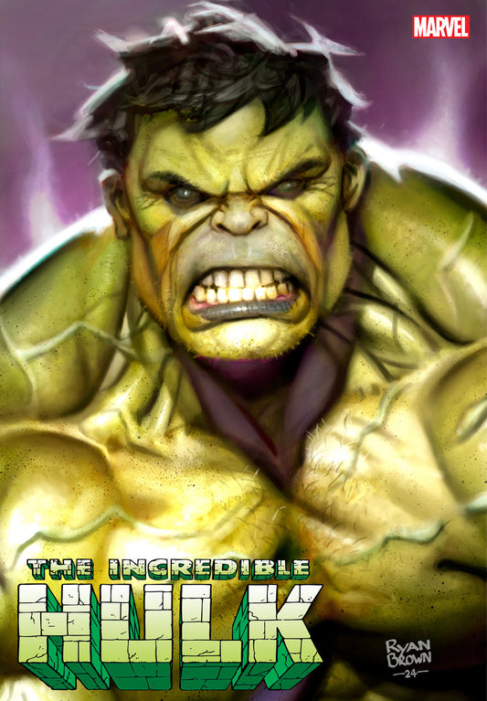 INCREDIBLE HULK #18 RYAN BROWN VARIANT image