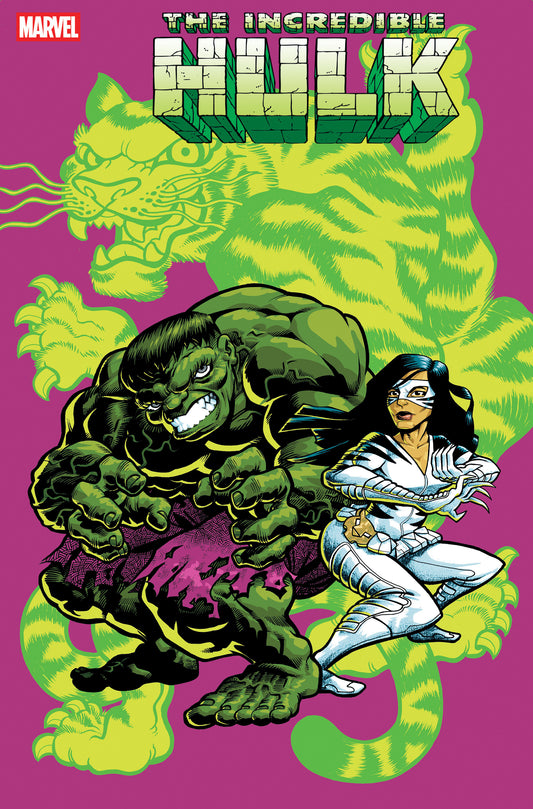 INCREDIBLE HULK #30 J. GONZO WHITE TIGER TEAM-UP VARIANT