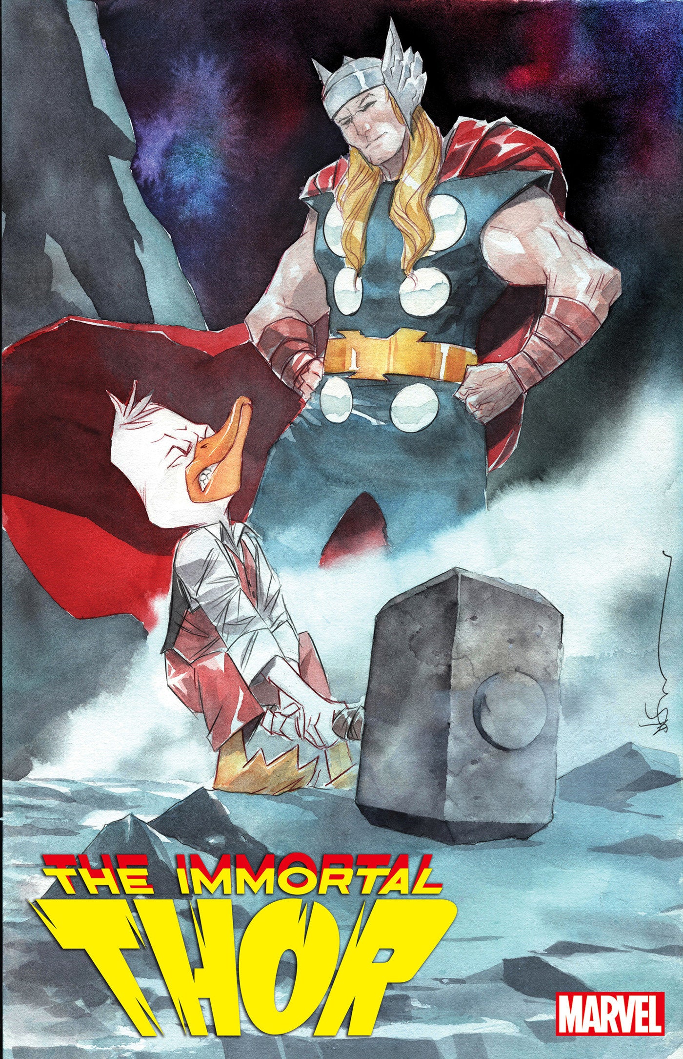 IMMORTAL THOR 5 DUSTIN NGUYEN HOWARD THE DUCK VARIANT