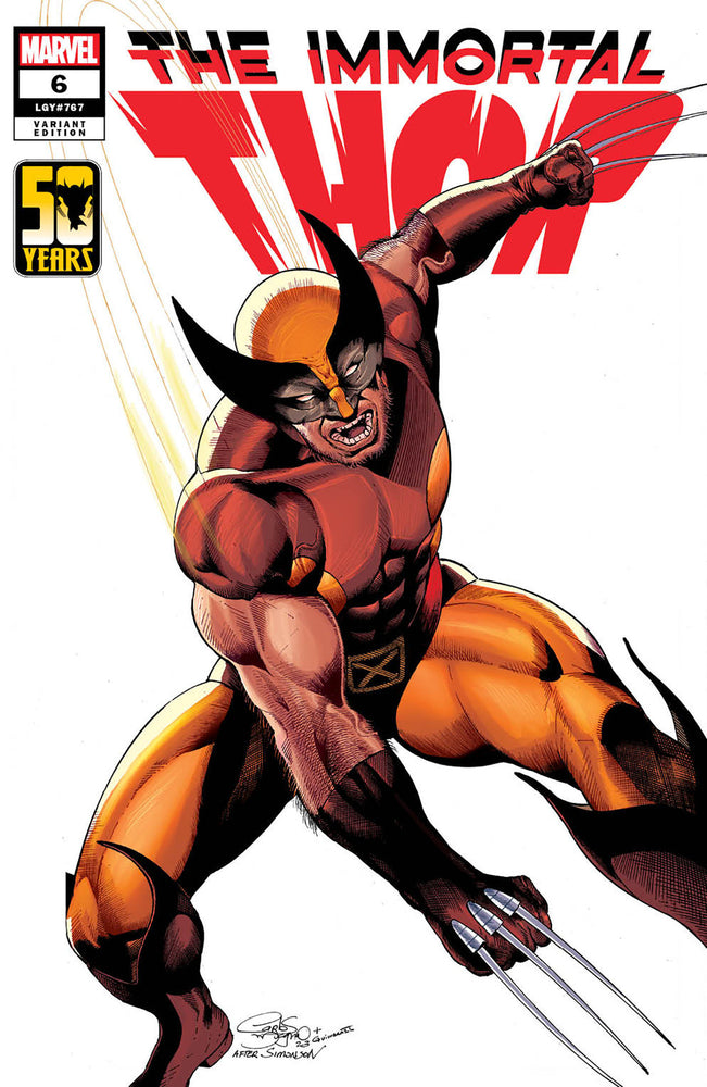 IMMORTAL THOR 6 CARLOS MAGNO WOLVERINE WOLVERINE WOLVERINE VARIANT - Comics - Image - Pop Weasel