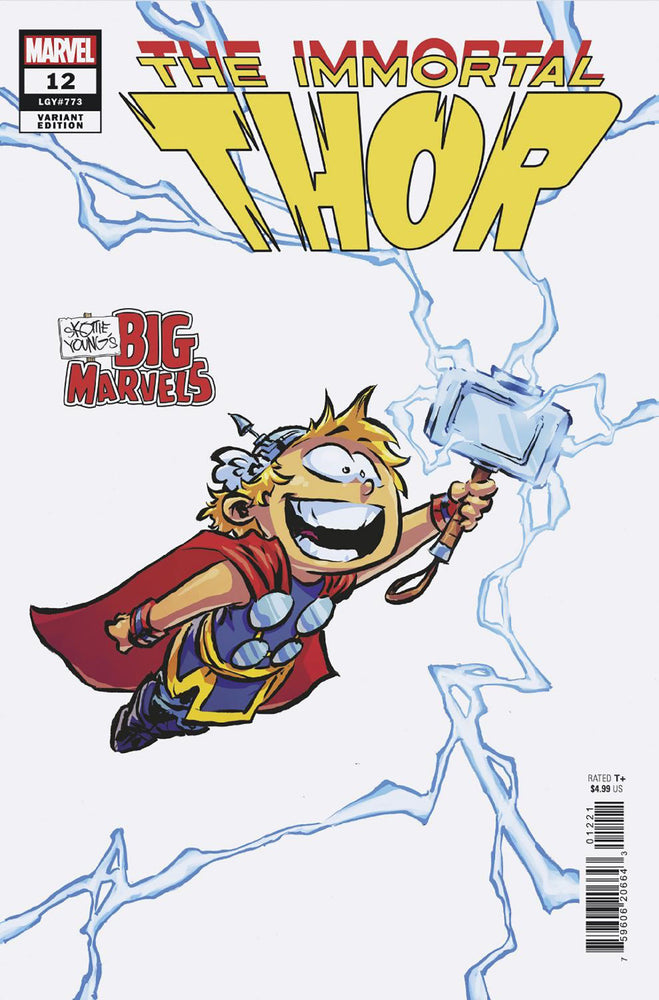 IMMORTAL THOR #12 SKOTTIE YOUNG&#039;S BIG MARVEL VARIANT - Comics - Image - Pop Weasel