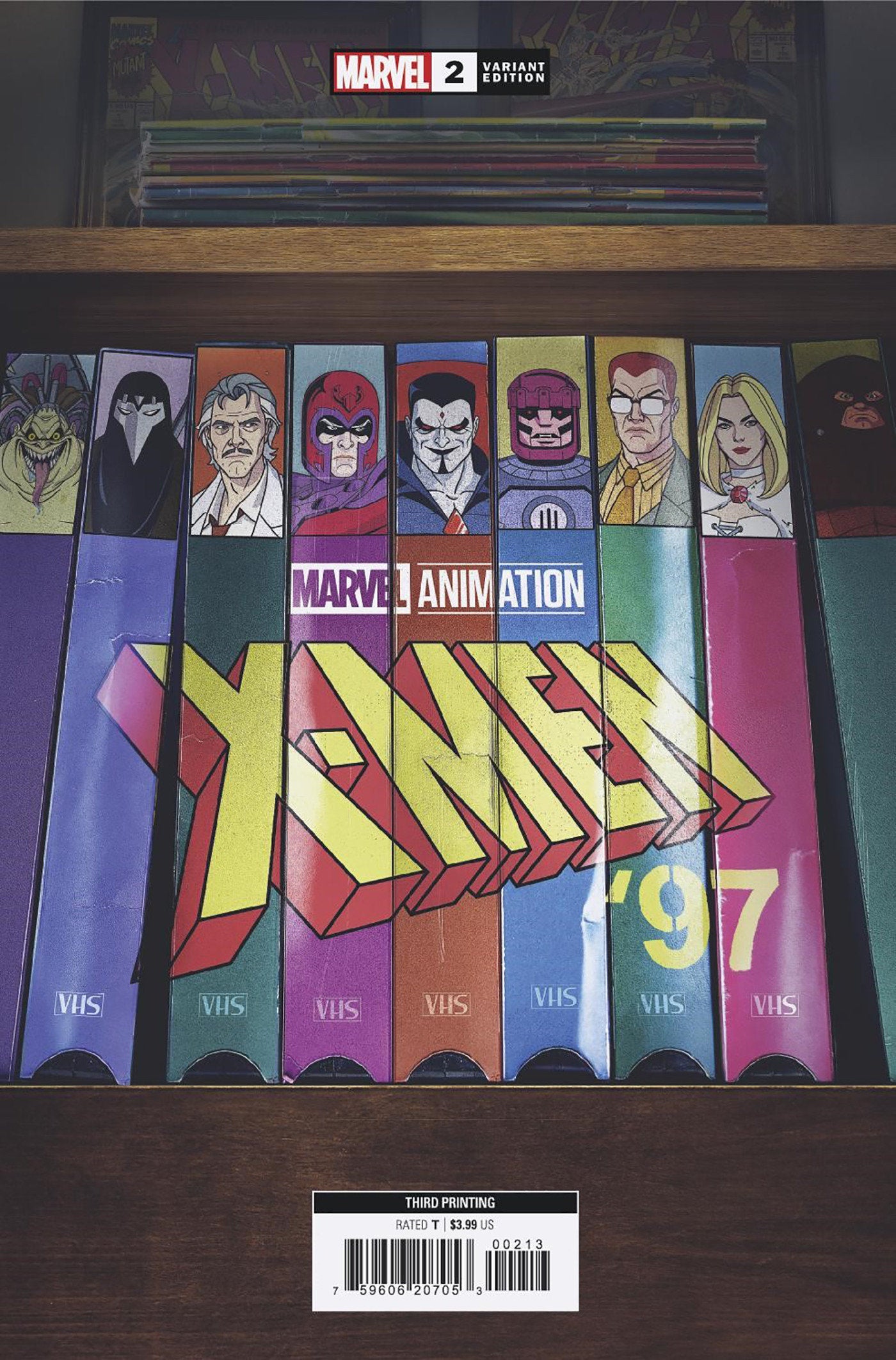 X-MEN &#039;97 #2 MARVEL ANIMATION 3RD PRINTING VARIANT