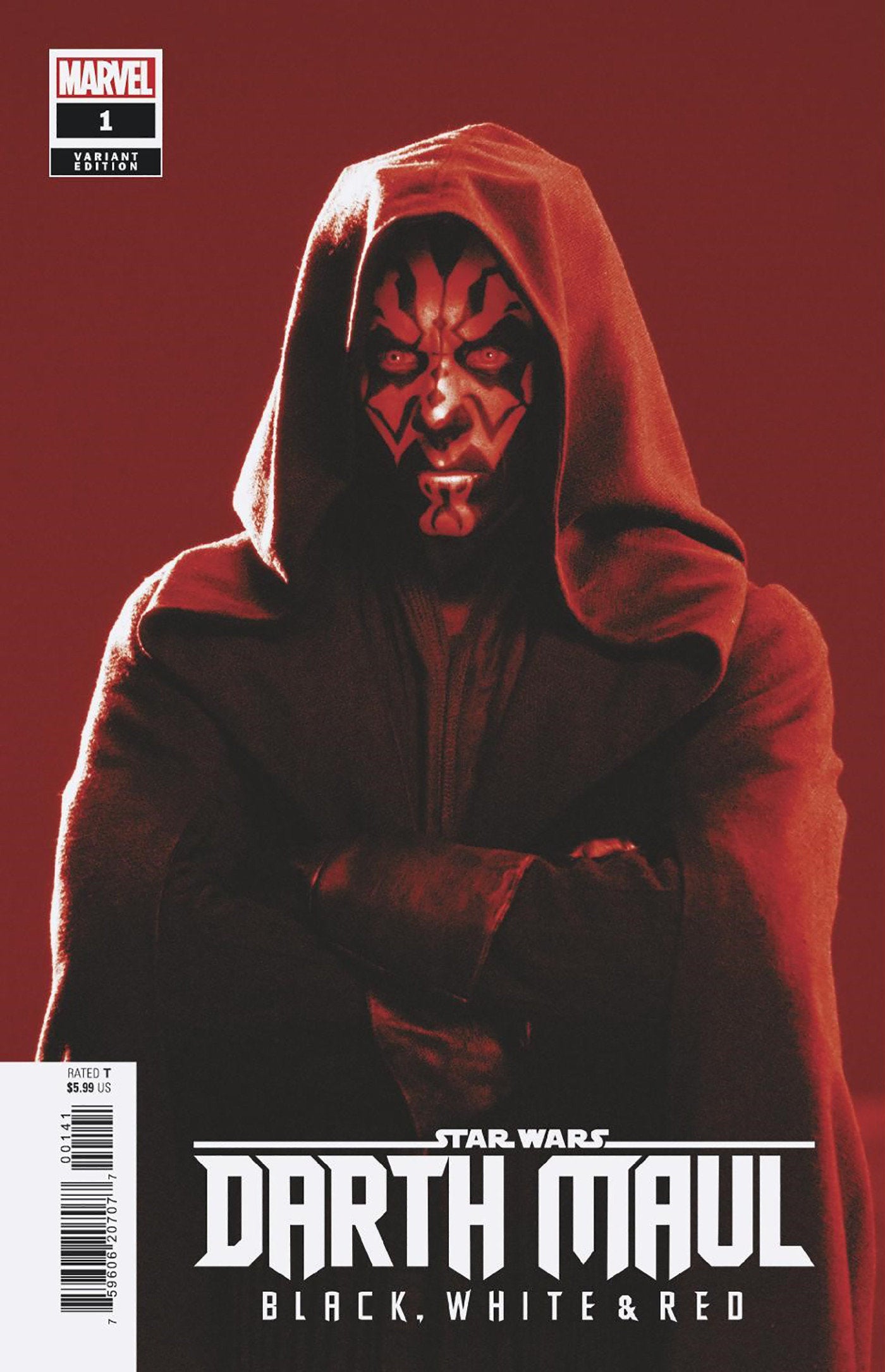 STAR WARS: DARTH MAUL - BLACK, WHITE & RED