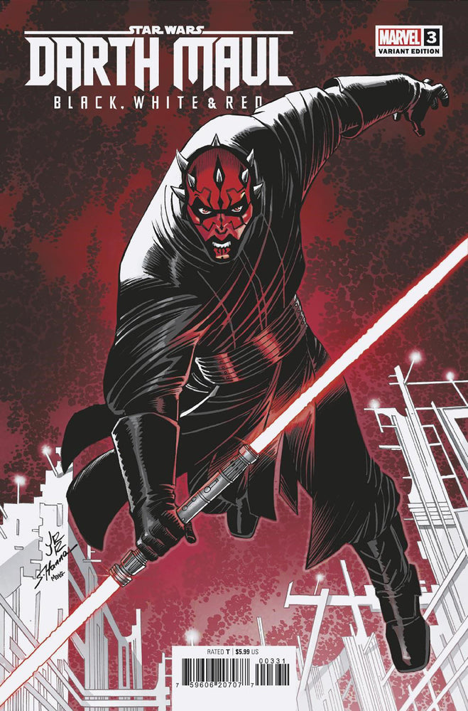 STAR WARS: DARTH MAUL - BLACK, WHITE & RED - Comics - Image - Pop Weasel