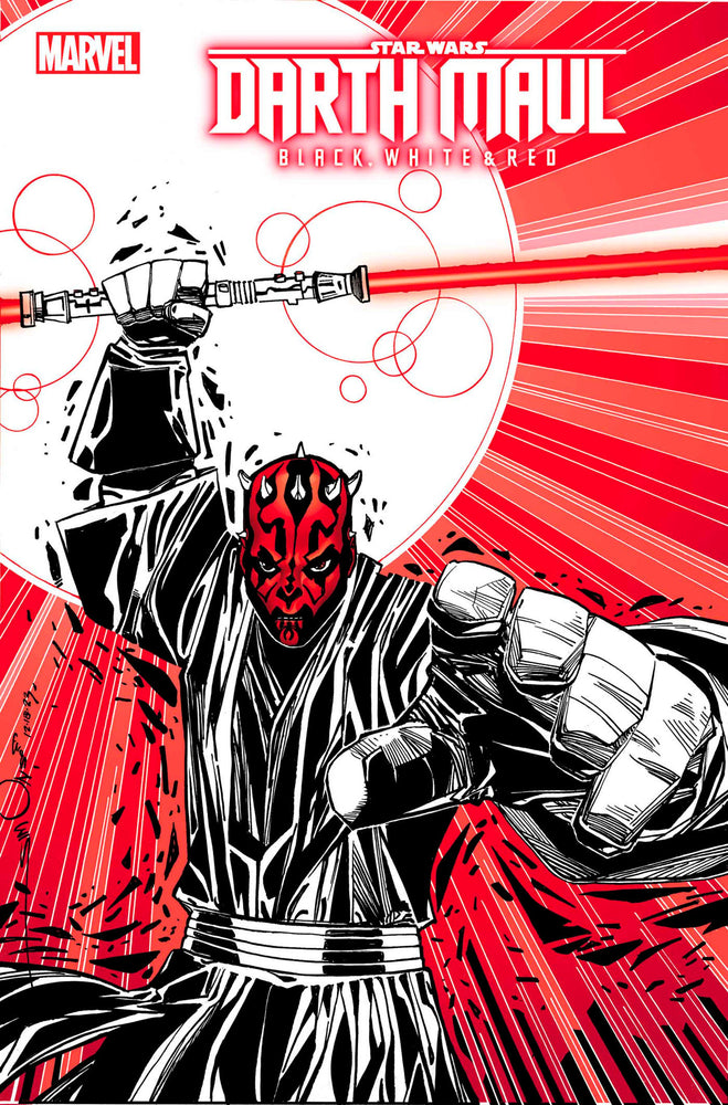 STAR WARS: DARTH MAUL - BLACK, WHITE & RED - Comics - Image - Pop Weasel