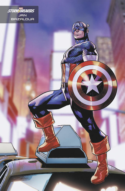 CAPTAIN AMERICA 5 JAN BAZALDUA STORMBREAKERS VARIANT