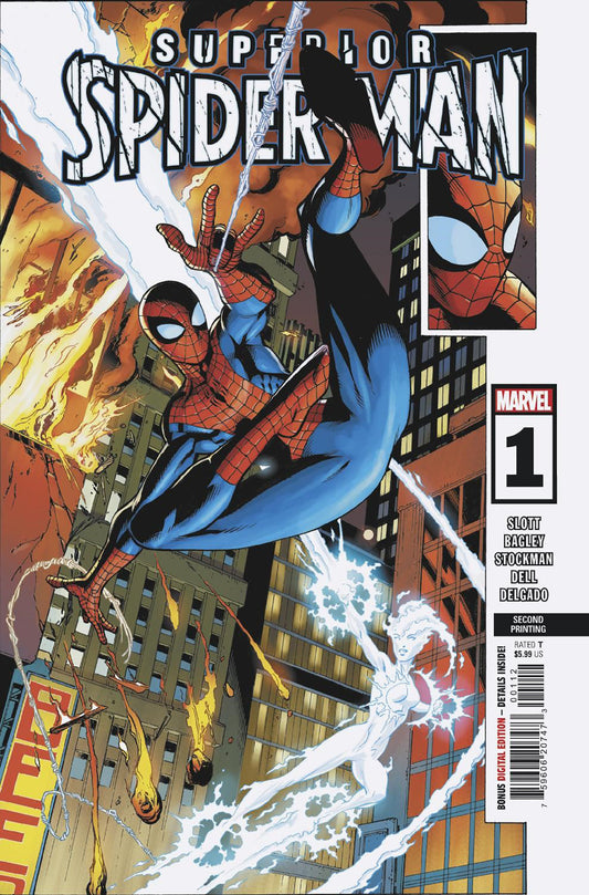 SUPERIOR SPIDER-MAN 1 MARK BAGLEY 2ND PRINTING VARIANT