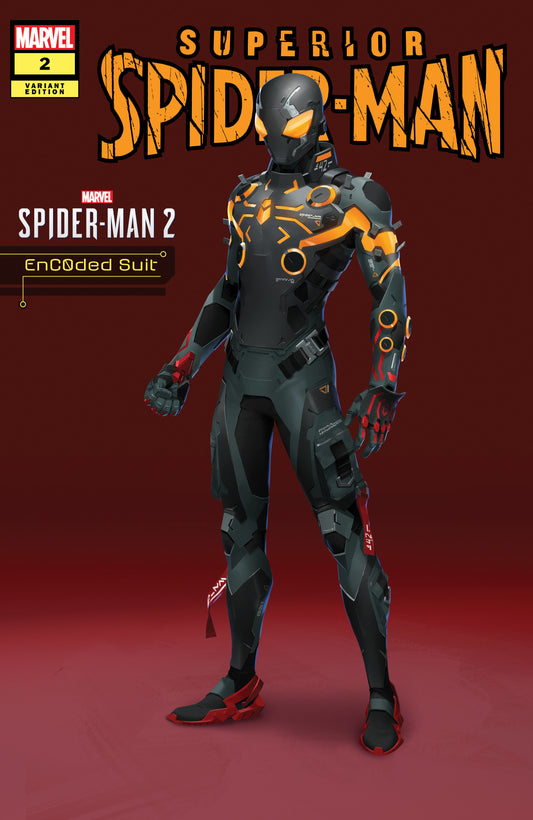 SUPERIOR SPIDER-MAN 2 ENCODED SUIT MARVEL&#039;S SPIDER-MAN 2 VARIANT