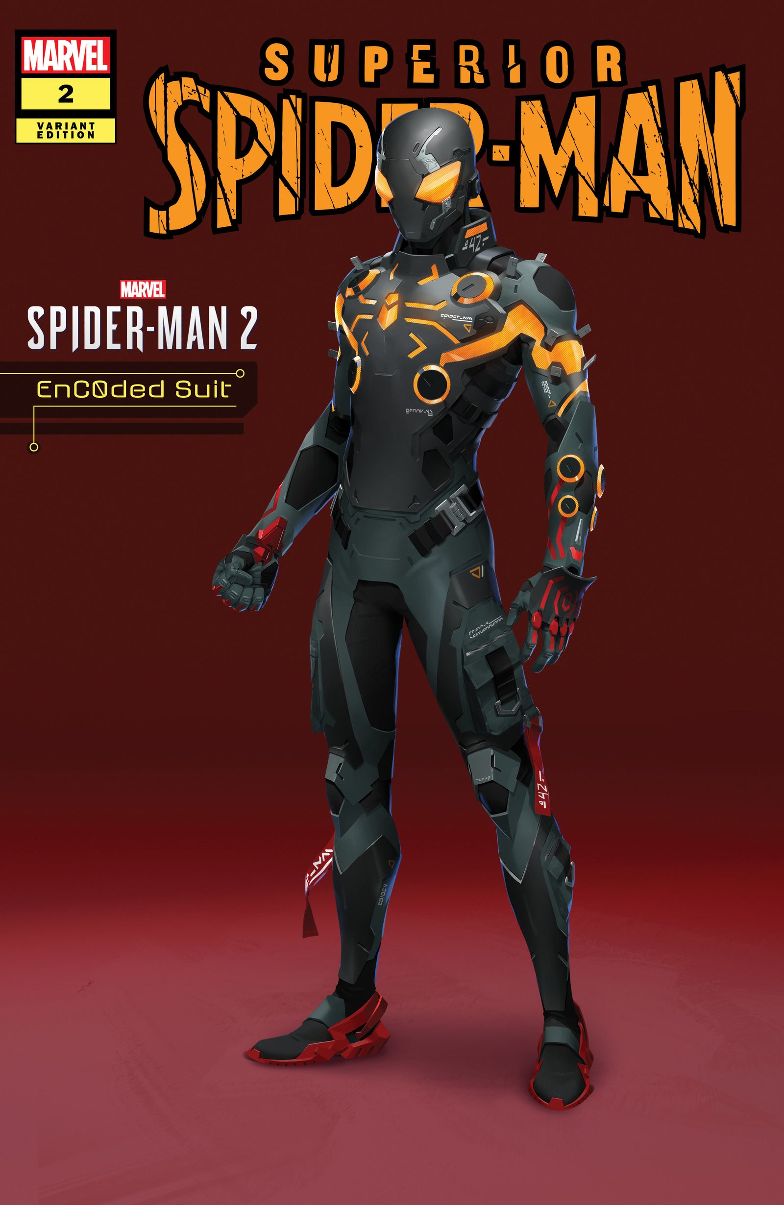 SUPERIOR SPIDER-MAN 2 ENCODED SUIT MARVEL&