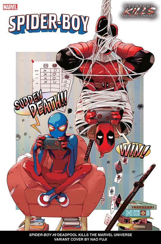 SPIDER-BOY #9 NAO FUJI DEADPOOL KILLS THE MARVEL UNIVERSE VARIANT