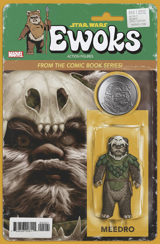 STAR WARS: EWOKS #2 JOHN TYLER CHRISTOPHER ACTION FIGURE VARIANT image