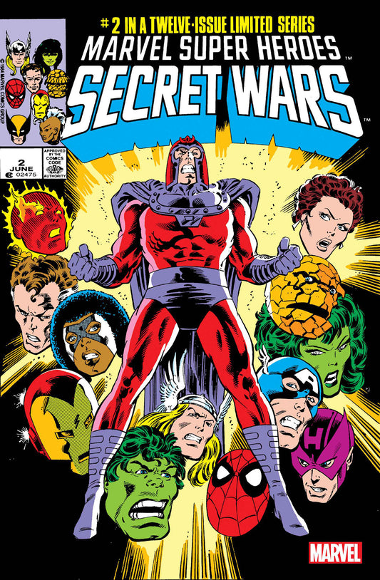 MARVEL SUPER HEROES SECRET WARS 2 FACSIMILE EDITION FOIL VARIANT