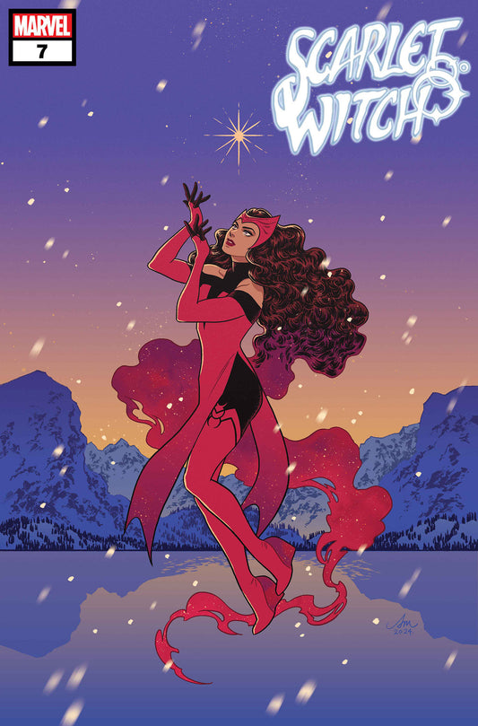 SCARLET WITCH #7 AUDREY MOK WINTER HOLIDAY VARIANT image