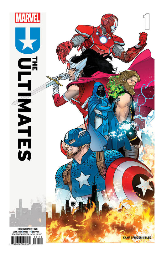 ULTIMATES #1 R.B. SILVA 2ND PRINTING VARIANT