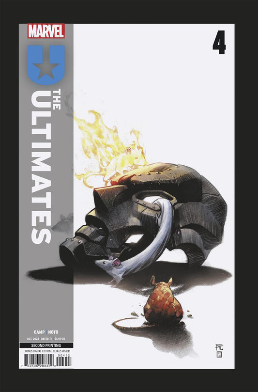 ULTIMATES #4 DIKE RUAN 2ND PRINTING VARIANT image