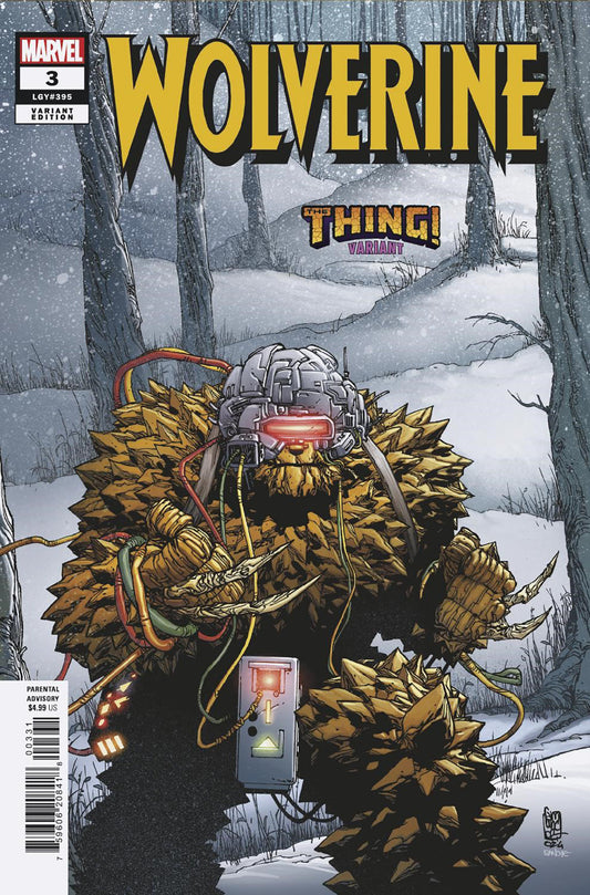 WOLVERINE #3 GIUSEPPE CAMUNCOLI THE THING! VARIANT image