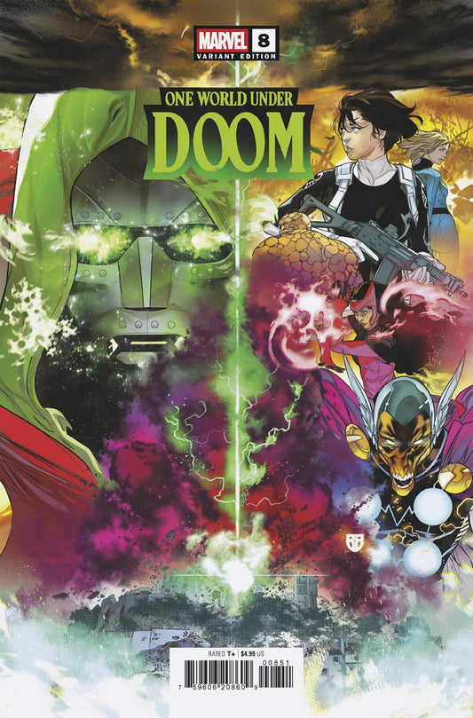ONE WORLD UNDER DOOM #8 R.B. SILVA VARIANT