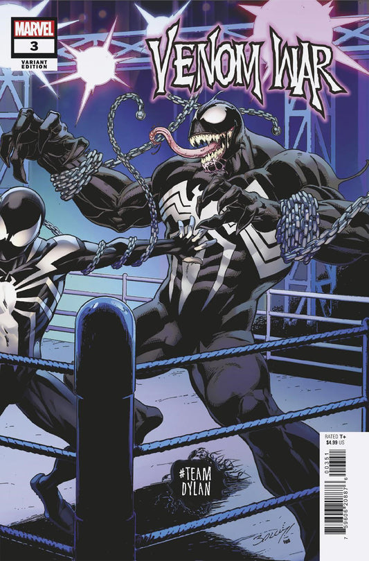 VENOM WAR #3 MARK BAGLEY TEAM DYLAN VARIANT [VW]