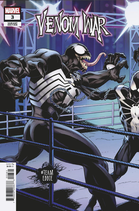 VENOM WAR #3 MARK BAGLEY TEAM EDDIE VARIANT [VW]