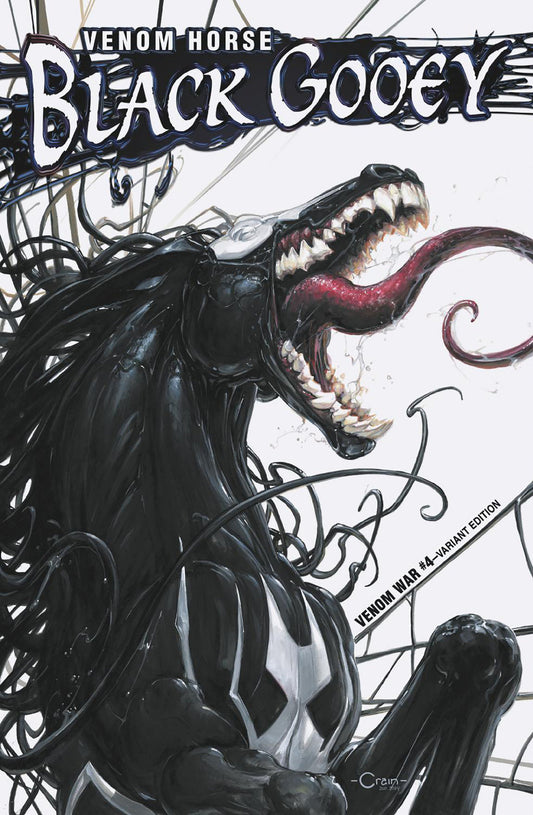 VENOM WAR #4 CLAYTON CRAIN VENOM HORSE VARIANT [VW] image
