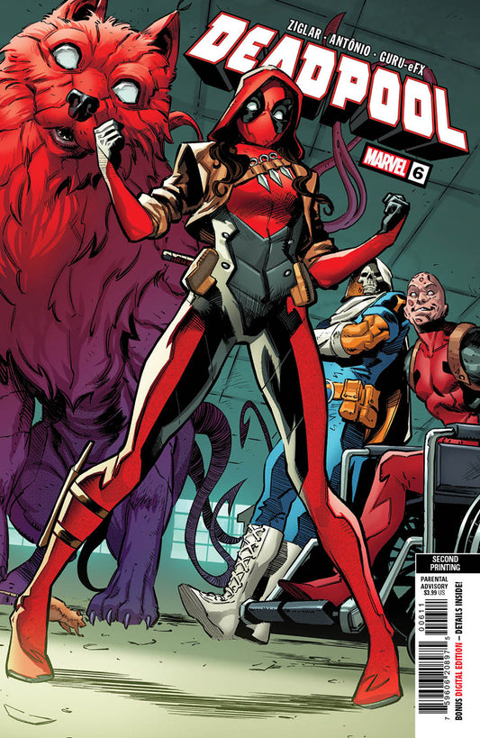 DEADPOOL #6 ROGE ANTONIO 2ND PRINTING VARIANT image