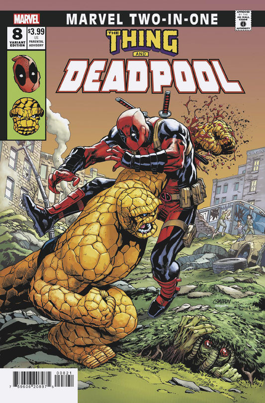 DEADPOOL #8 CORY SMITH MARVEL TWO-IN-ONE VARIANT image