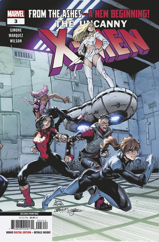 UNCANNY X-MEN #3 RYAN STEGMAN 2ND PRINTING VARIANT image