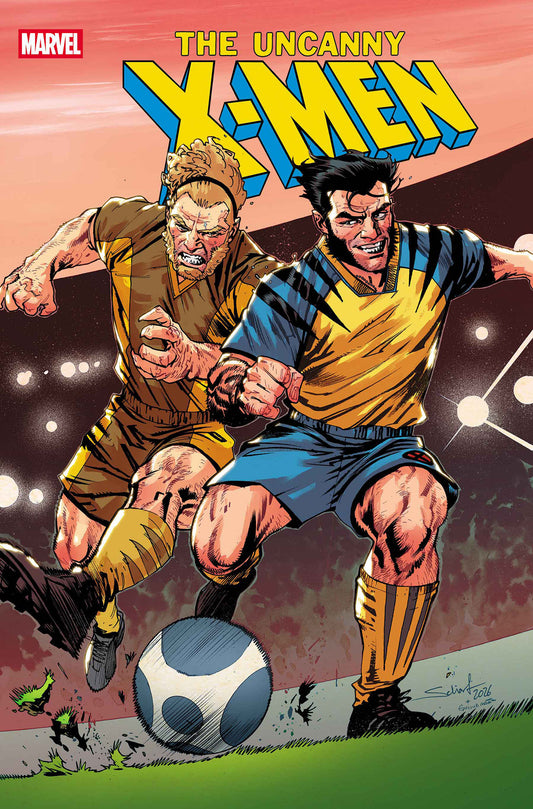 Uncanny X-Men #29 Jonas Scharf Marvel Soccer Variant - Image
