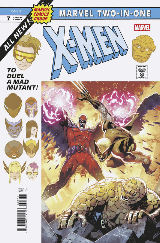 X-MEN #7 ROGE ANTONIO MARVEL TWO-IN-ONE VARIANT image