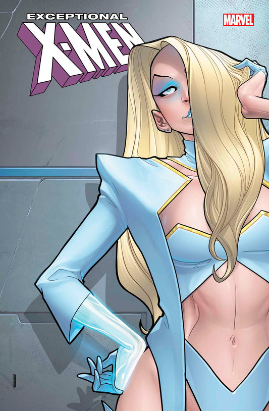 EXCEPTIONAL X-MEN #3 DAVID BALDEON EMMA FROST VARIANT image