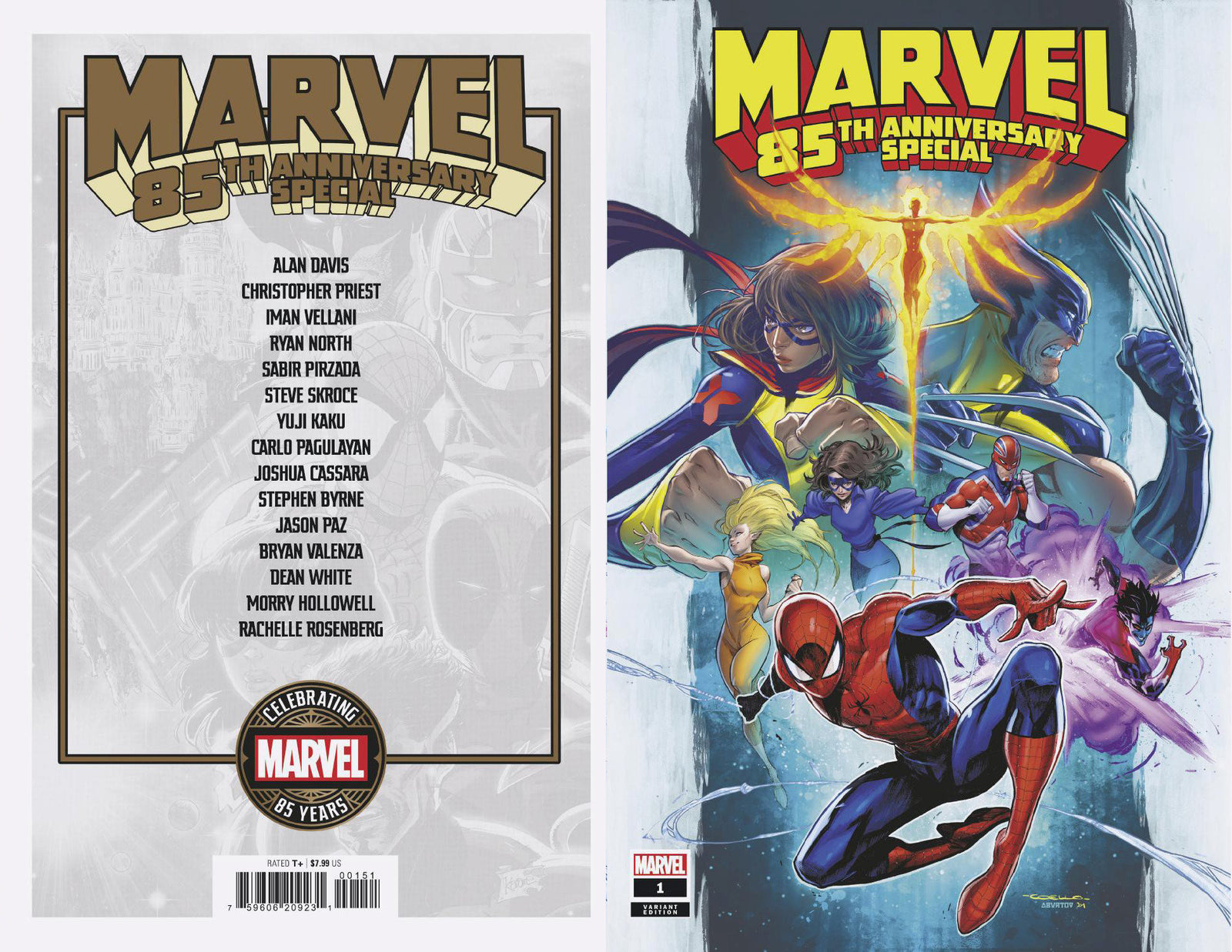 MARVEL 85TH ANNIVERSARY SPECIAL