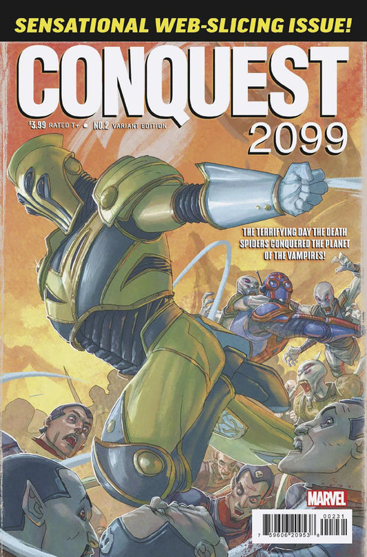 CONQUEST 2099 #2 PETE WOODS VARIANT image